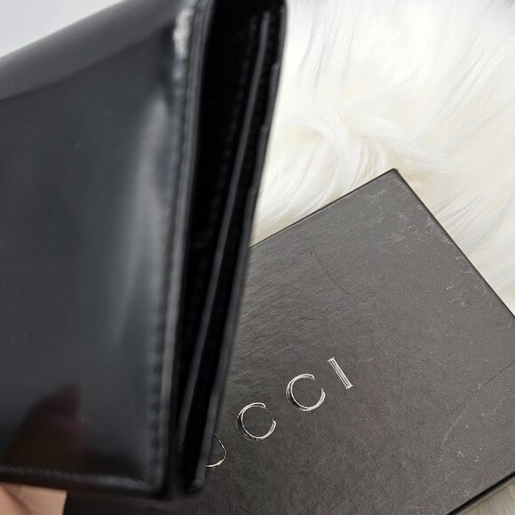 GG Interlocking G Vernis BiFold Long Wallet - Picture 7 of 15